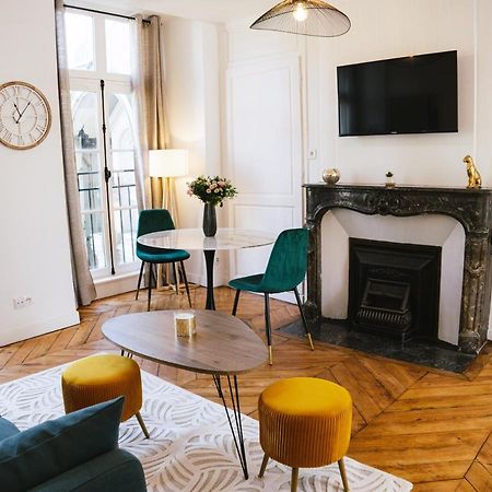 Ferienwohnung Superbe T2 Avec Vue Sur Cour - Rouen Centre Exterior foto