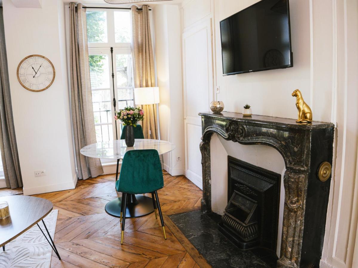 Ferienwohnung Superbe T2 Avec Vue Sur Cour - Rouen Centre Exterior foto